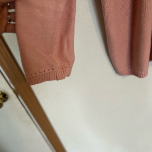 Roaman's Women's Sweater, Pink, 3X - Picture 7 of 10